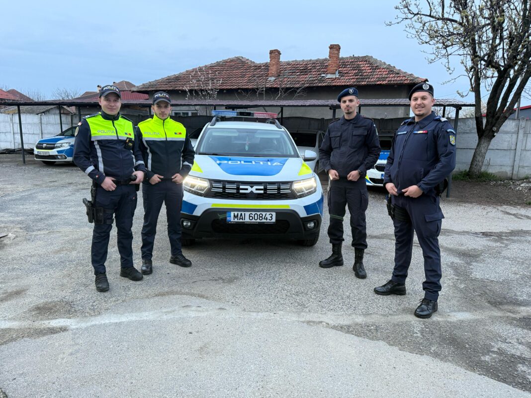 Salvată de polițiștii din Strehaia