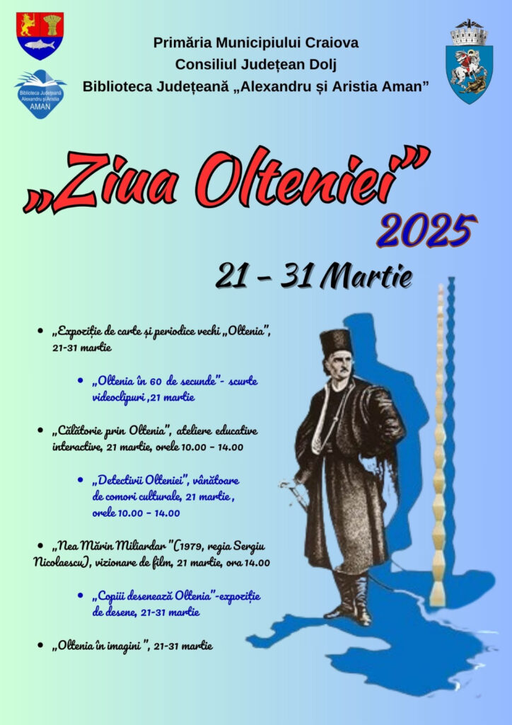 Evenimente la „Aman“ pentru Ziua Olteniei