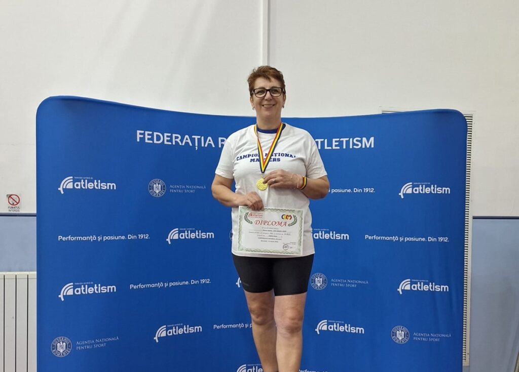 Atletism / Un „mărţişor“ de aur! Craioveanca Ioana Ilinca, pe primul loc la CN de sală