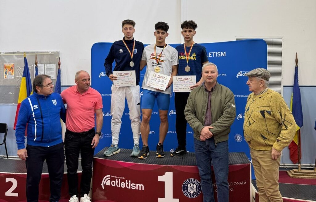 Atletism / Constantin Deaconescu, dublu medaliat la Campionatele Naționale de Sală U20