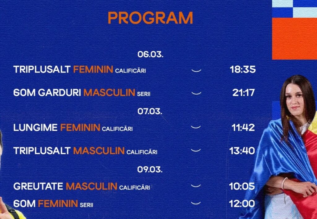 Atletism / România merge cu şapte sportivi la Campionatele Europene