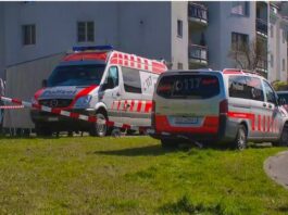 Cartierul din Emmenbrücke a fost izolat pe kilometri în jur