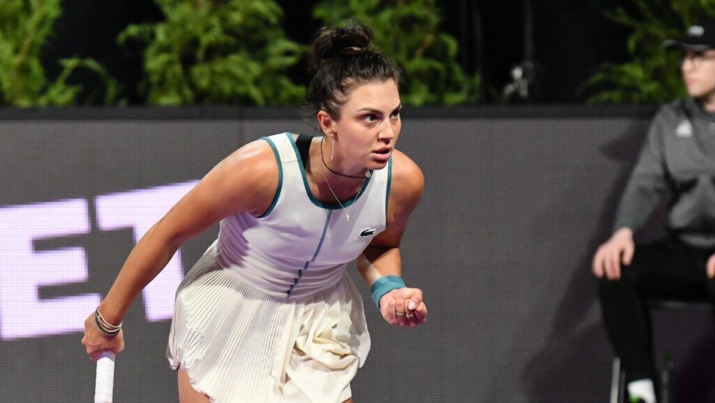 Jaqueline Cristian a făcut instrucție cu Veronika Kudermetova la Indian Wells