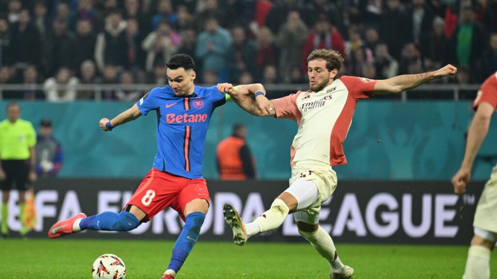 Europa League / Lyon și-a arătat clasa pe Arena Națională, în fața FCSB-ului