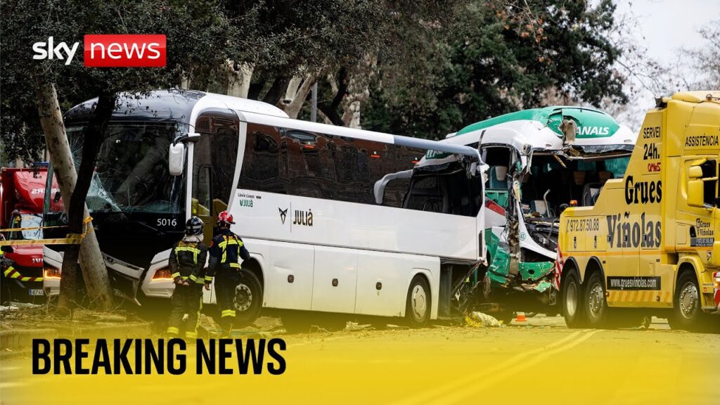 Accident grav, cu zeci de răniți, la Barcelona