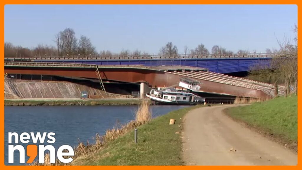 (VIDEO) Un mort după prăbușirea unui pod de autostradă în Belgia