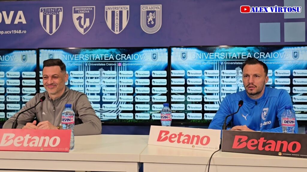 Mirel Rădoi și Vasile Mogoș au prefațat meciul Rapid – „U“ Craiova