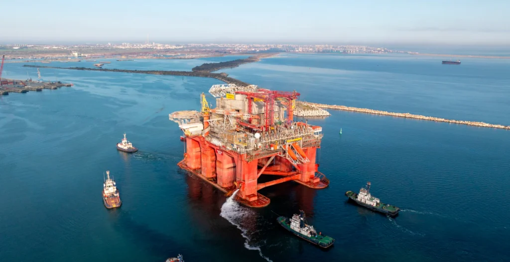 A început forajul pentru exploatarea gazelor naturale din perimetrul Neptun Deep