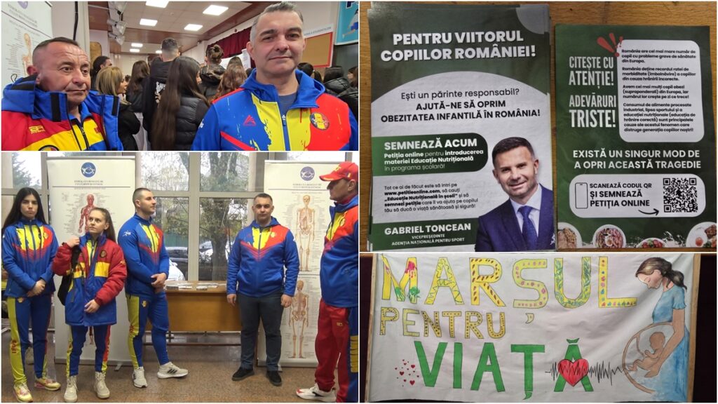 Culturism şi fitness / Reprezentanţii FRCF au luat parte la “Marşul pentru viaţă”