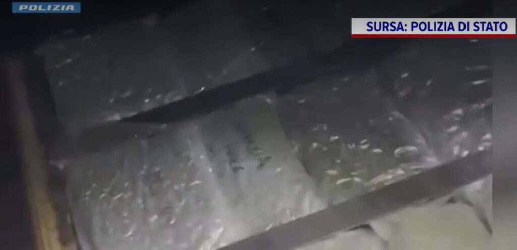 Șofer român, arestat în Italia pentru trafic de droguri