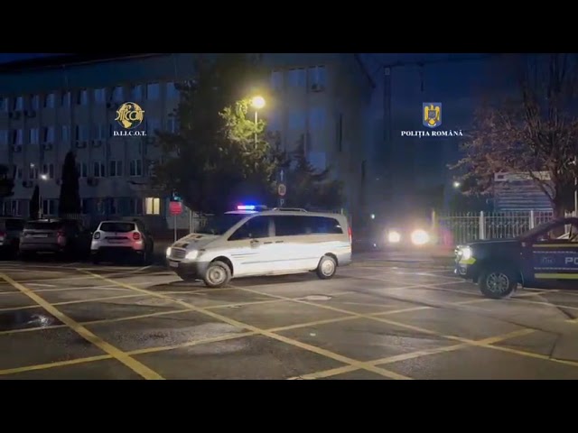 (VIDEO) Percheziții în Tălmaciu într-un caz de sclavie în muncă în Belgia