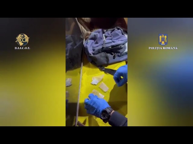 (VIDEO) Acțiune contra traficanților de droguri