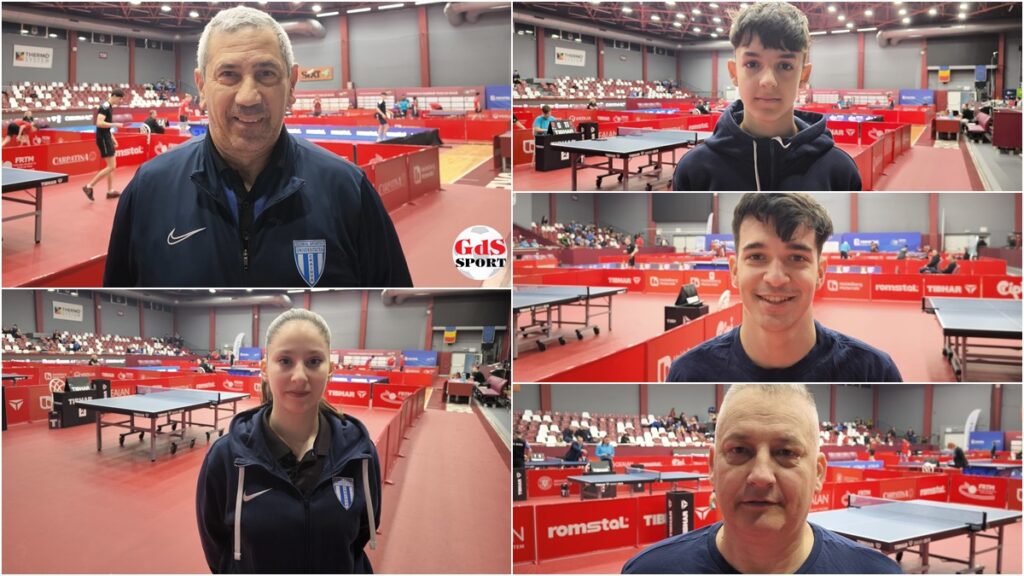 Tenis de masă / Sportivii de la CSU Craiova au atins optimile de finală la CN de Seniori
