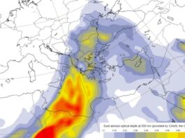 Un nou val de praf saharian peste România