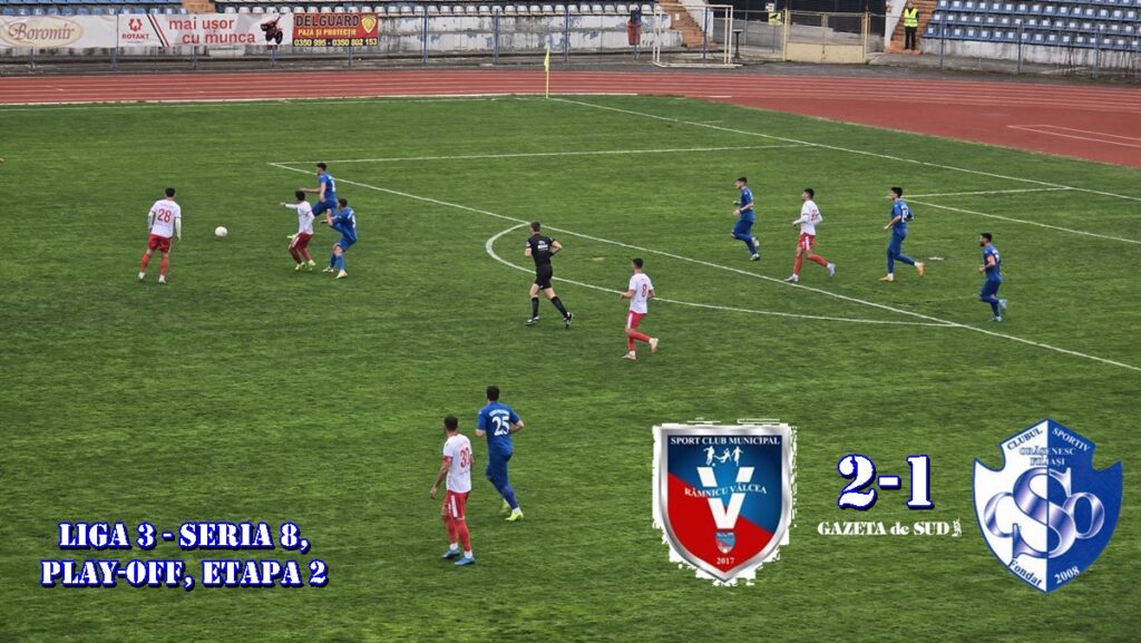 Liga 3 / ACSO Filiaşi, văduvită de un rezultat bun la Vâlcea