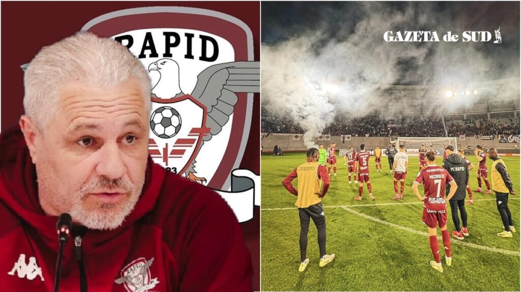 Marius Șumudică și-a anunțat plecarea de la Rapid după eliminarea din Cupă
