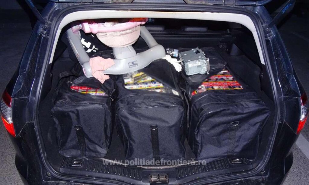 (VIDEO) Bulgar arestat preventiv după ce a încercat să introducă în ţară țigări peste limita legală admisă