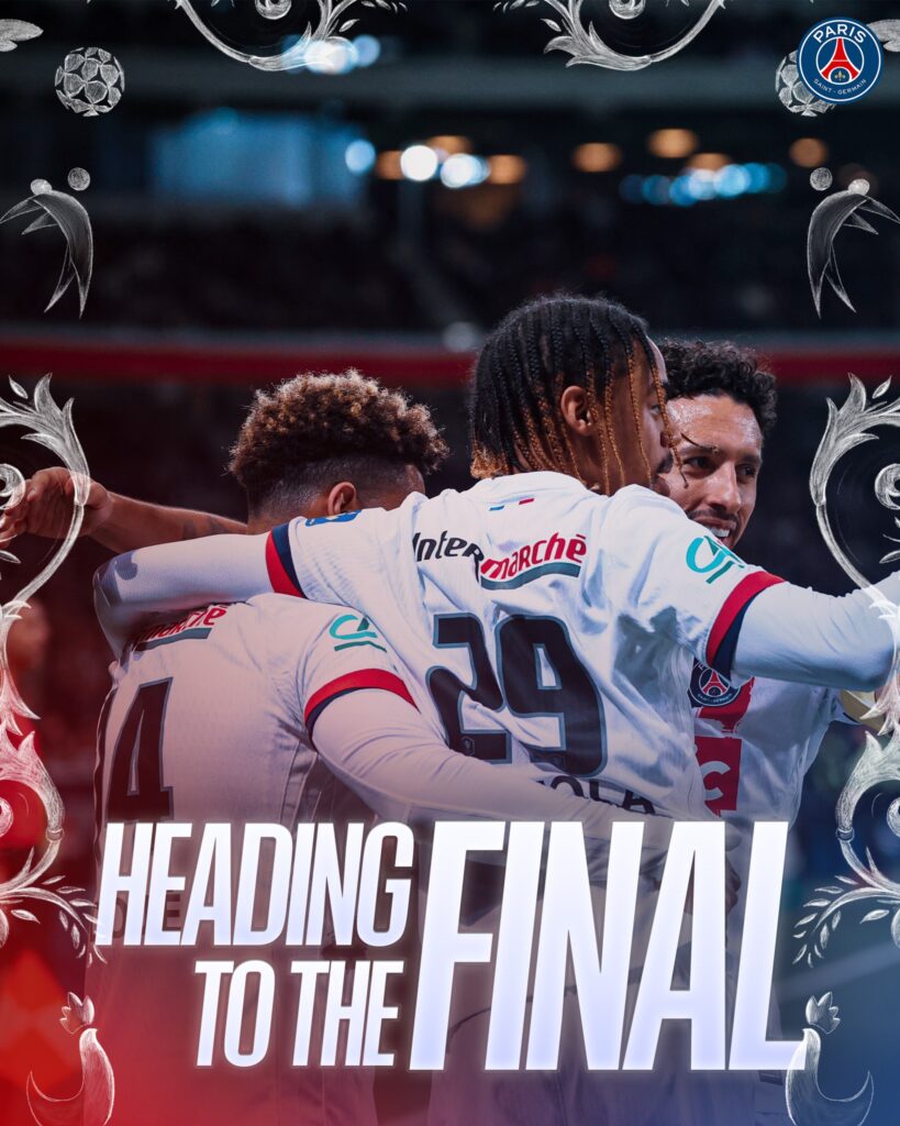 Paris Saint-Germain, prima finalistă a Cupei Franței