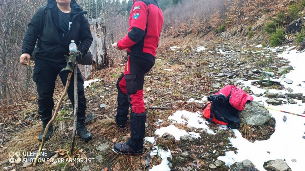 Ucrainean salvat din munţii Maramureşului