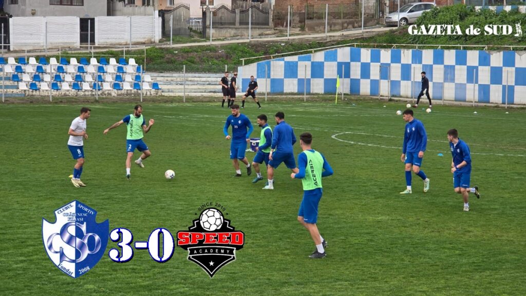 Liga 3 / ACSO Filiaşi nu a stat la discuţii cu Speed Academy