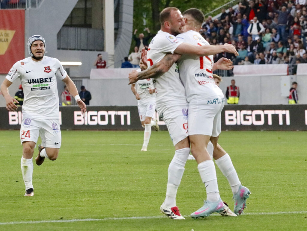 Cupa României / AFC Hermannstadt s-a calificat în finală, în dauna Rapidului