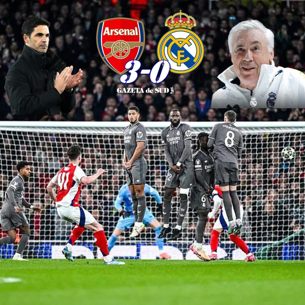 Liga Campionilor | Arsenal a spulberat-o pe Real Madrid pe „Emirates“