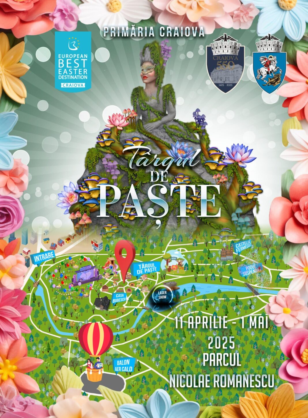 Spectacol grandios la deschiderea Târgului de Paște Craiova