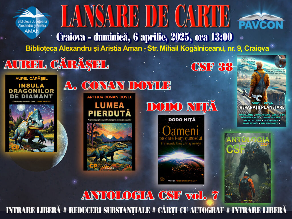 Craiova: Lansări de carte la „Aman“