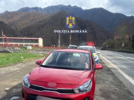 Șoferiță depistată cu permisul suspendat