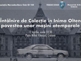 Eveniment dedicat pasionaților de automobile clasice, la Craiova