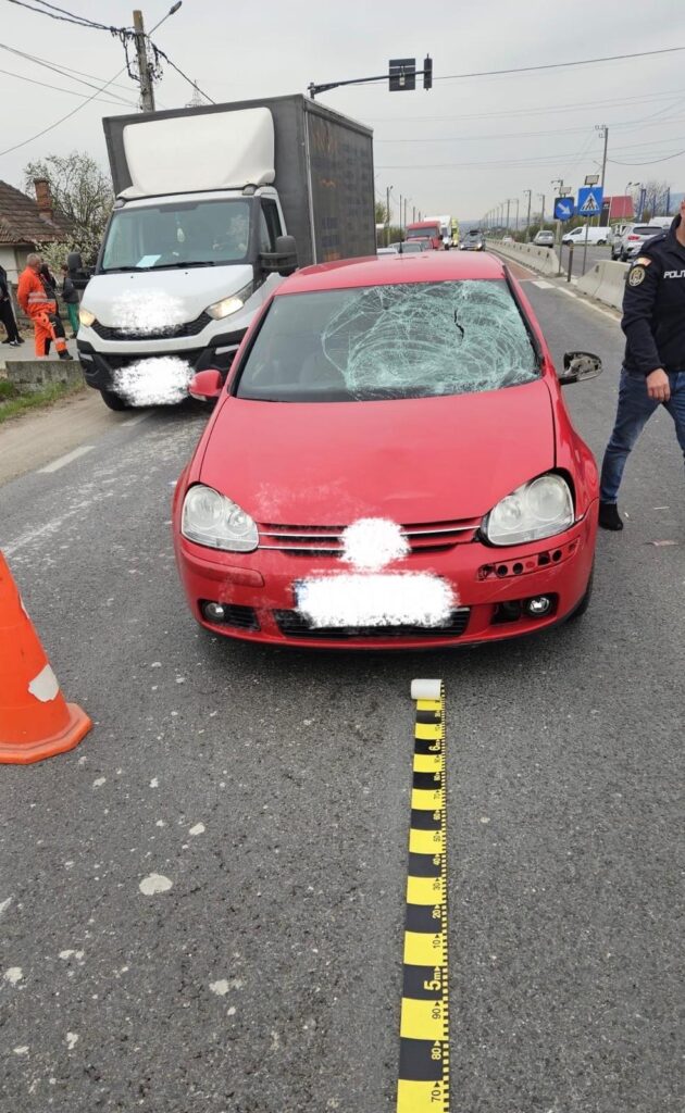 Vâlcea: Accident pe trecerea de pietoni în Stolniceni
