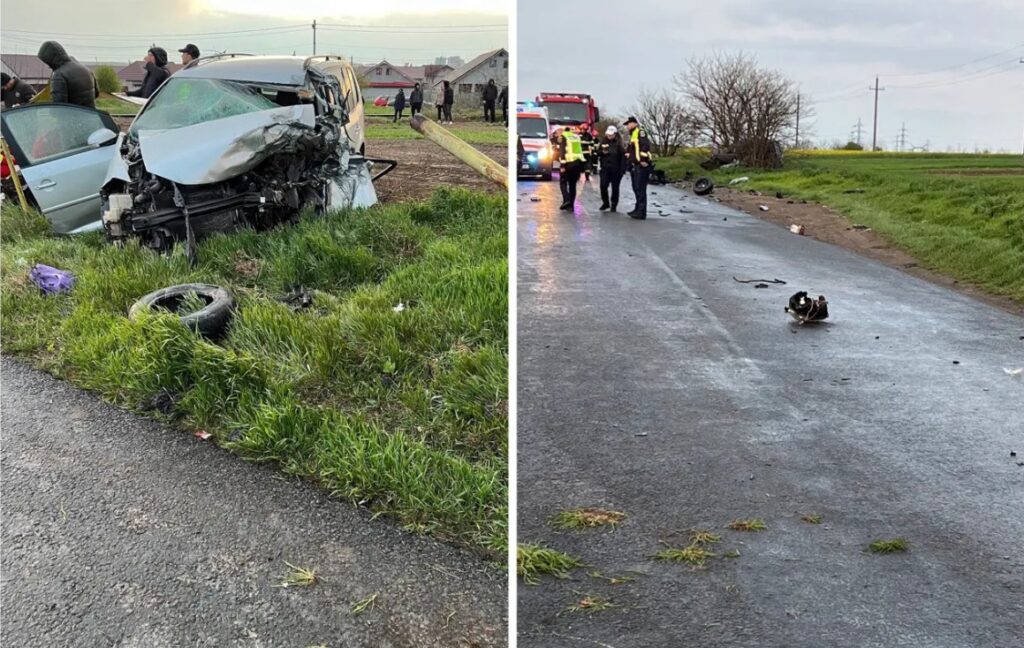 Accident mortal între localitățile Năvodari și Lumina. O femeie și un bărbat și-au pierdut viața