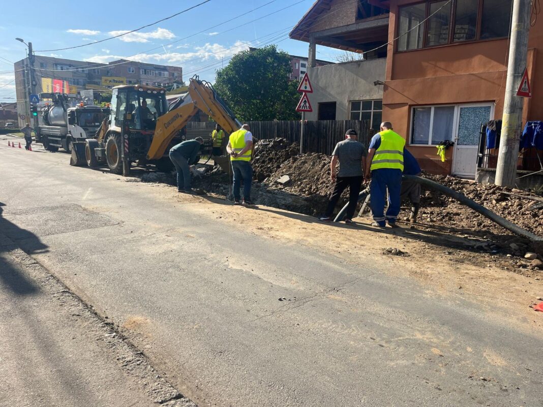 Avarie la rețeaua de apă din Târgu Jiu