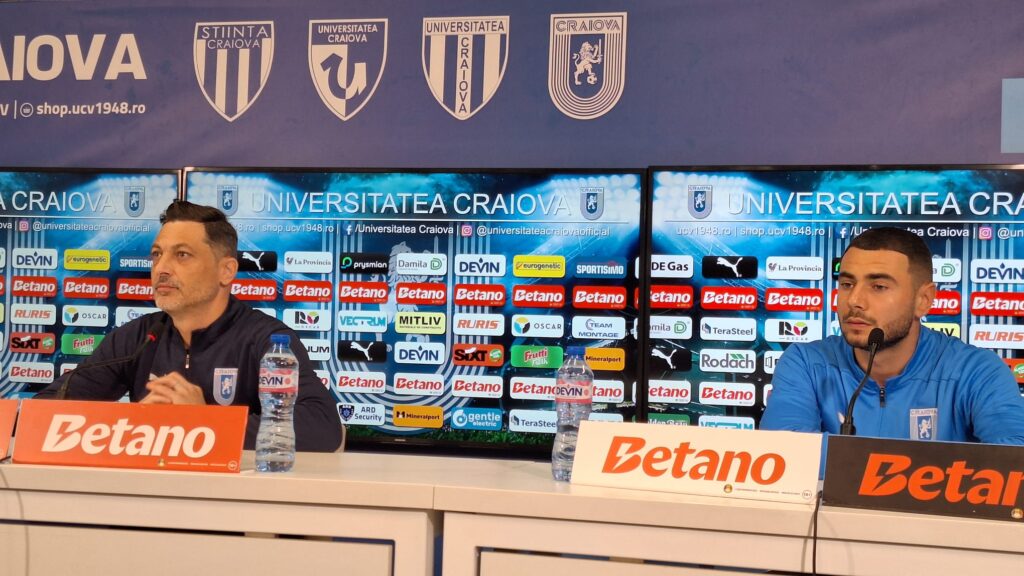 Mirel Rădoi şi Vladimir Screciu au prefaţat derbiul „U” Craiova – FCSB