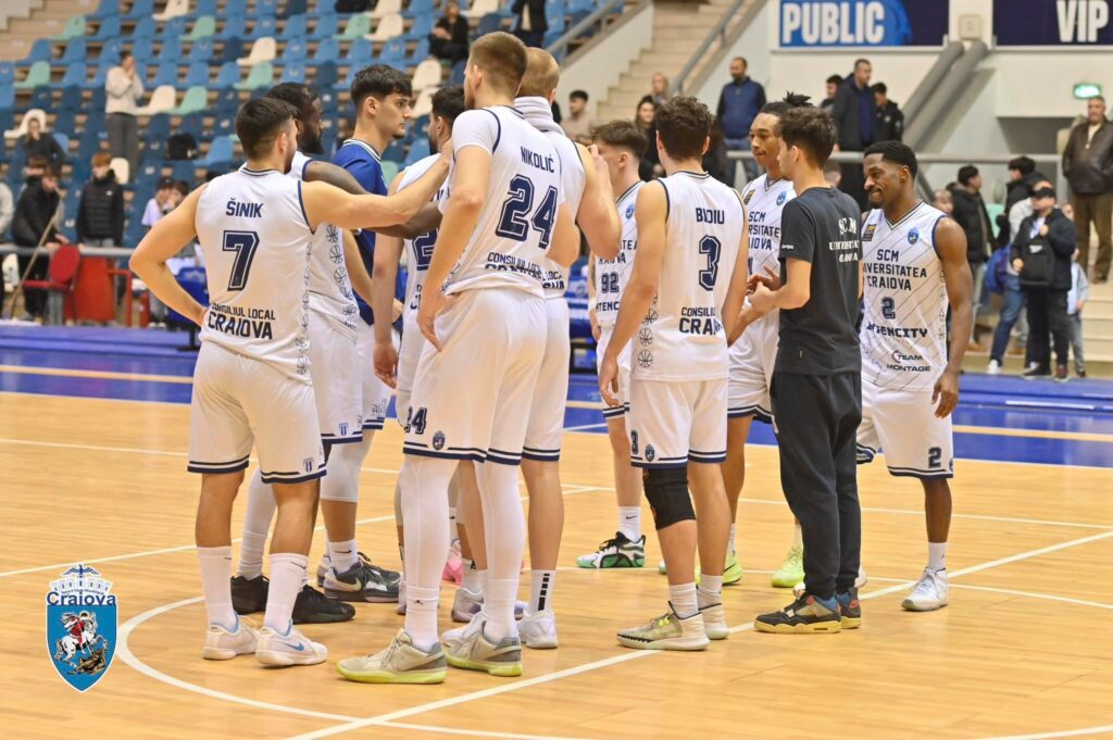 Baschet / SCMU Craiova, prestație mult sub așteptări în deplasarea de la Voluntari