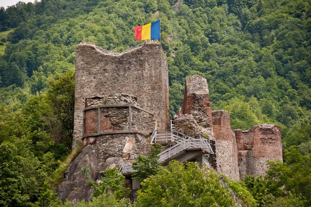 Cetatea Poienari, închisă din cauza urşilor