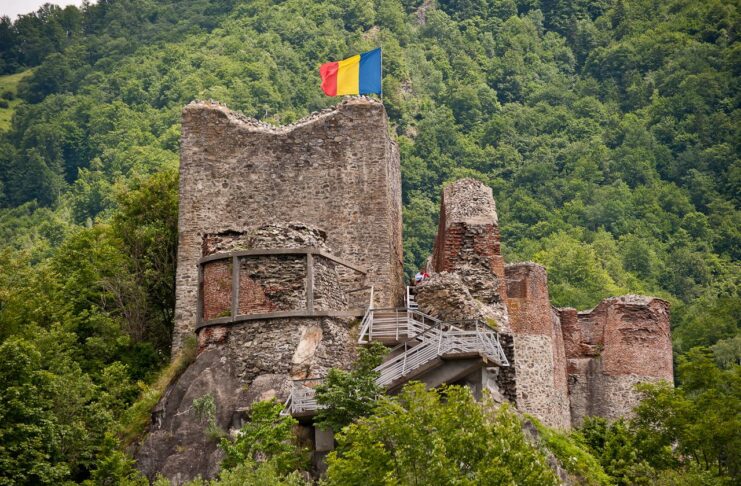 Cetatea Poienari, închisă din cauza urşilor