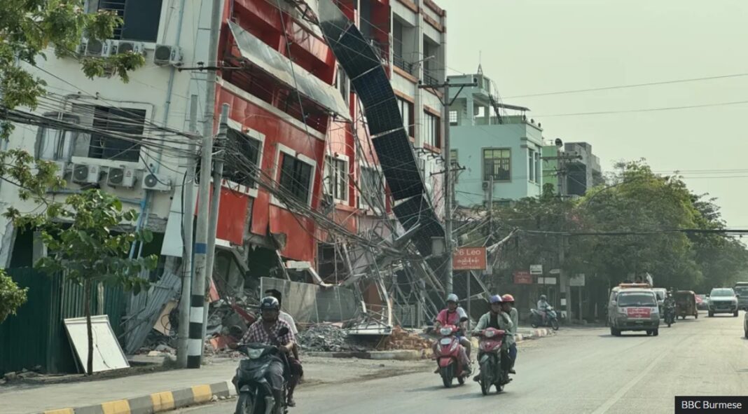 Cutremurul de vineri a afectat și Thailanda și China, dar impactul său a fost deosebit de devastator în Myanmar