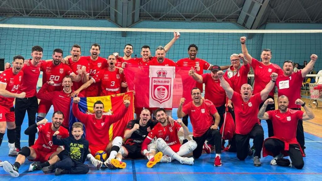 Volei (m) / Dinamo, campioana României după o pauză de 30 de ani