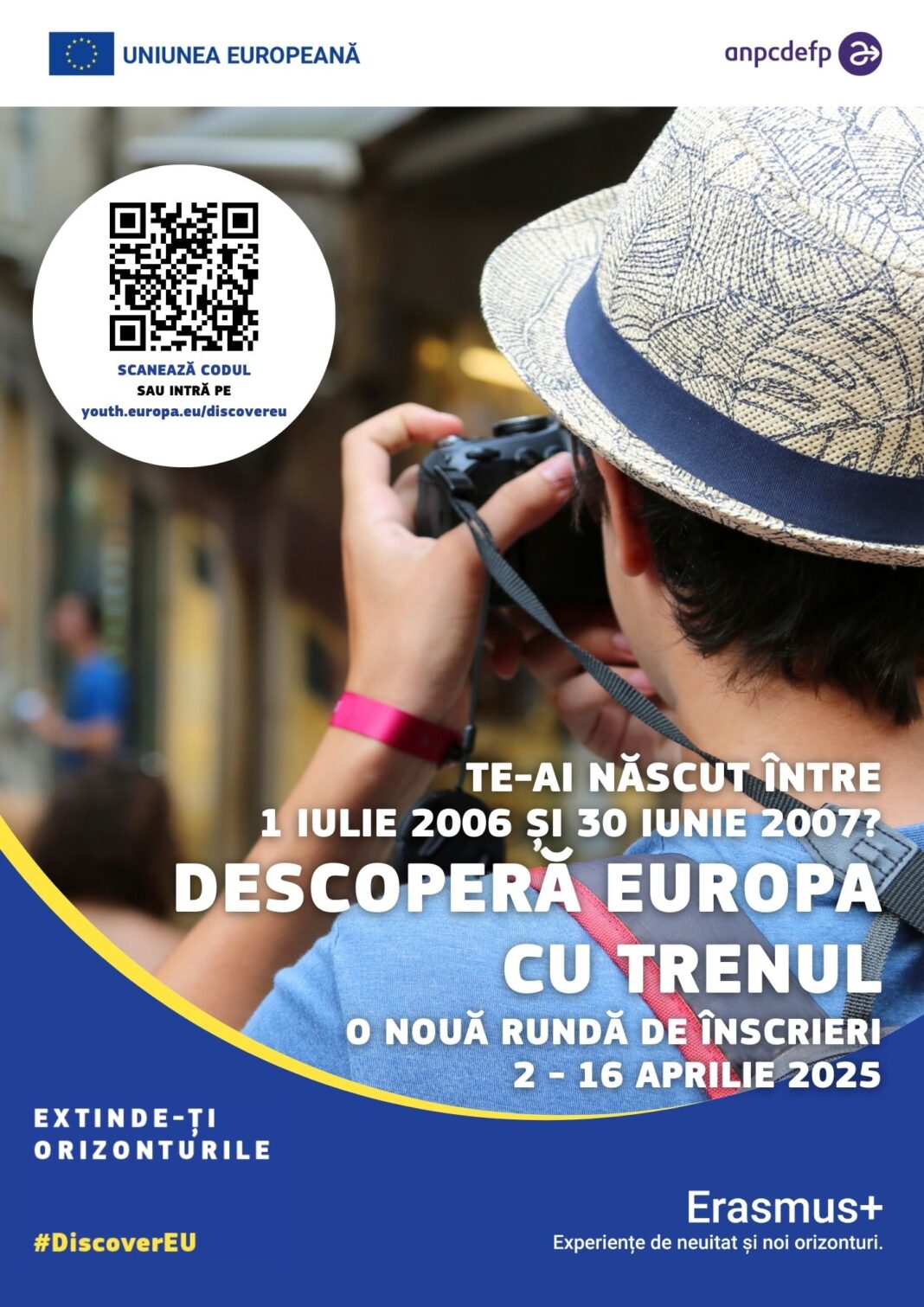 S-a lansat prima rundă DiscoverEU din 2025