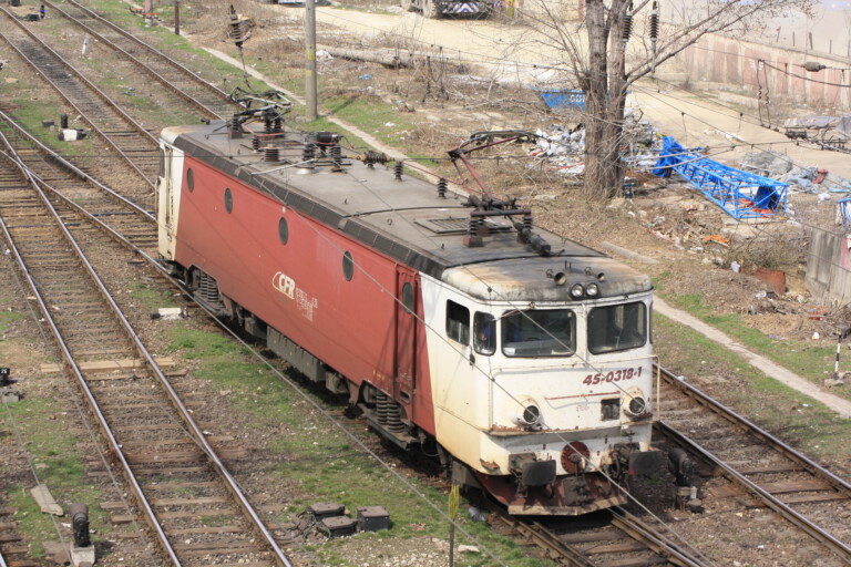 Locomotiva înainte de modernizare