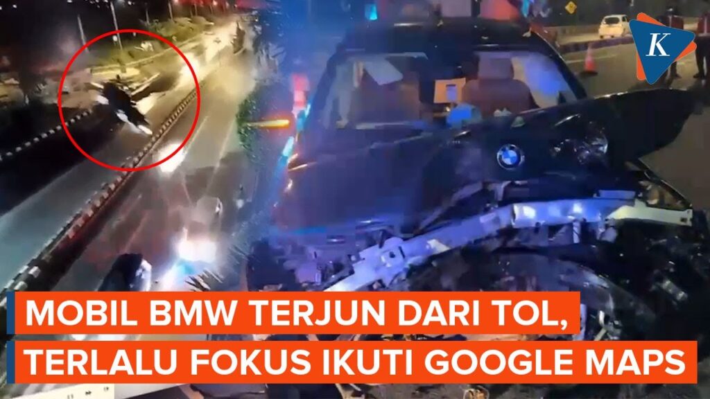 Un şofer a plonjat cu maşina de pe un pod în construcţie, după ce a fost îndrumat greşit de Google Maps