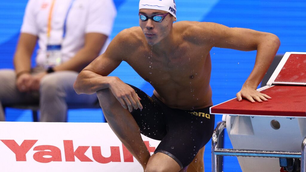 David Popovici s-a retras înaintea cursei de 100 m! Patrick Dinu a profitat din plin
