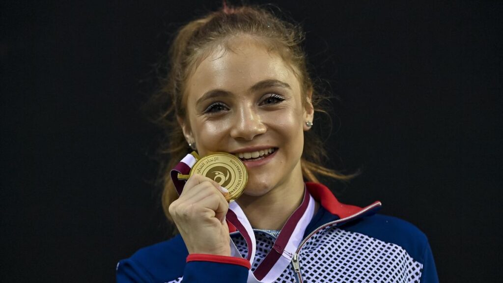 Gimnastică / Aur mondial pentru Sabrina Voinea chiar în Sâmbăta Mare
