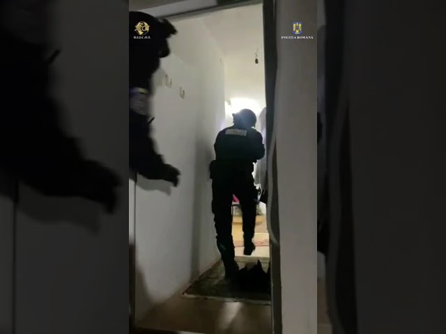 (Video) Tânăr din Gorj, arestat pentru trafic de persoane, proxenetism și trafic de droguri