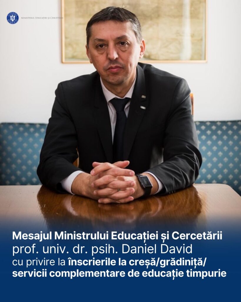 Mesajul ministrului Educației îngrijorat că prea mulţi copii nu merg la grădiniță și școală