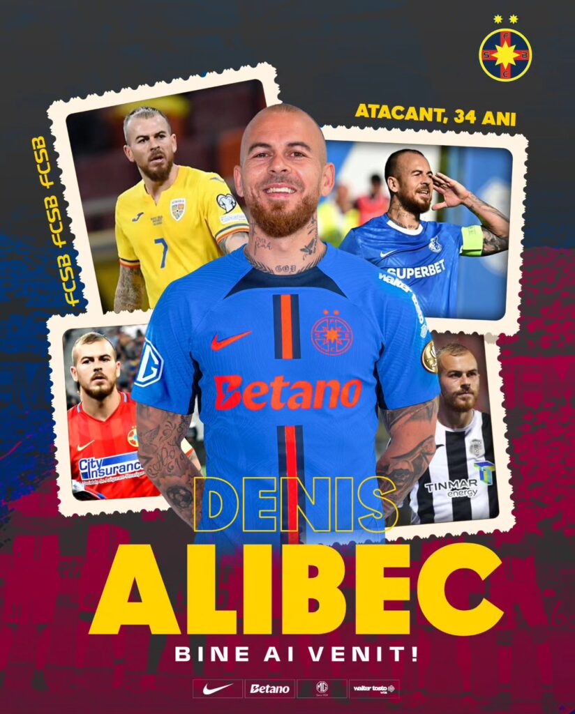Denis Alibec Marchează Revenirea la FCSB după Șapte Ani