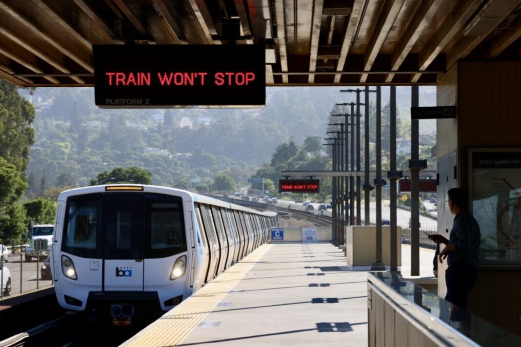 Metroul din San Francisco, paralizat de o defecțiune a sistemului informatic central