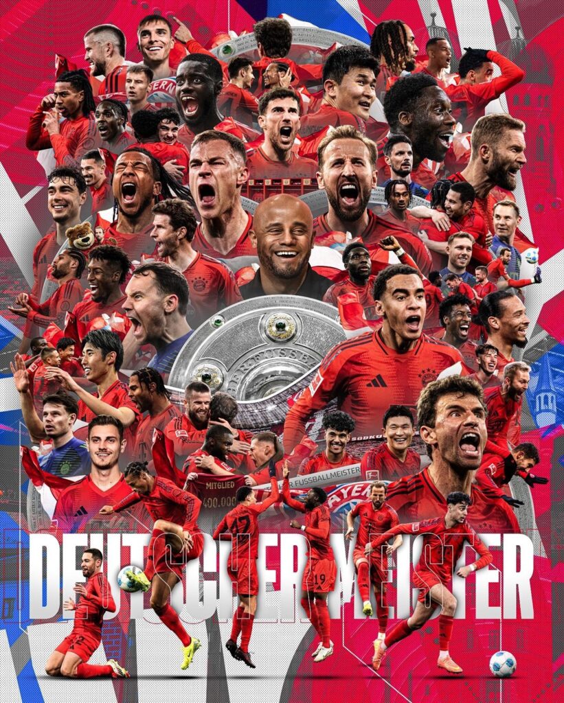 Bayern Munchen, campioană a Germaniei pentru a 34-a oară