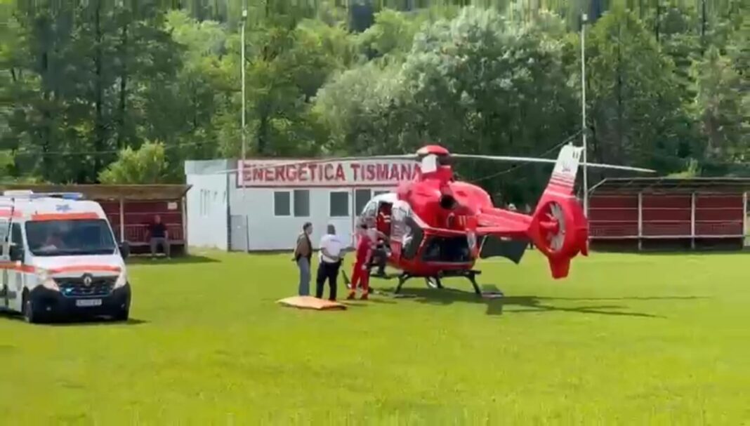 Gorj: Femeie rănită în urma unei explozii la Tismana